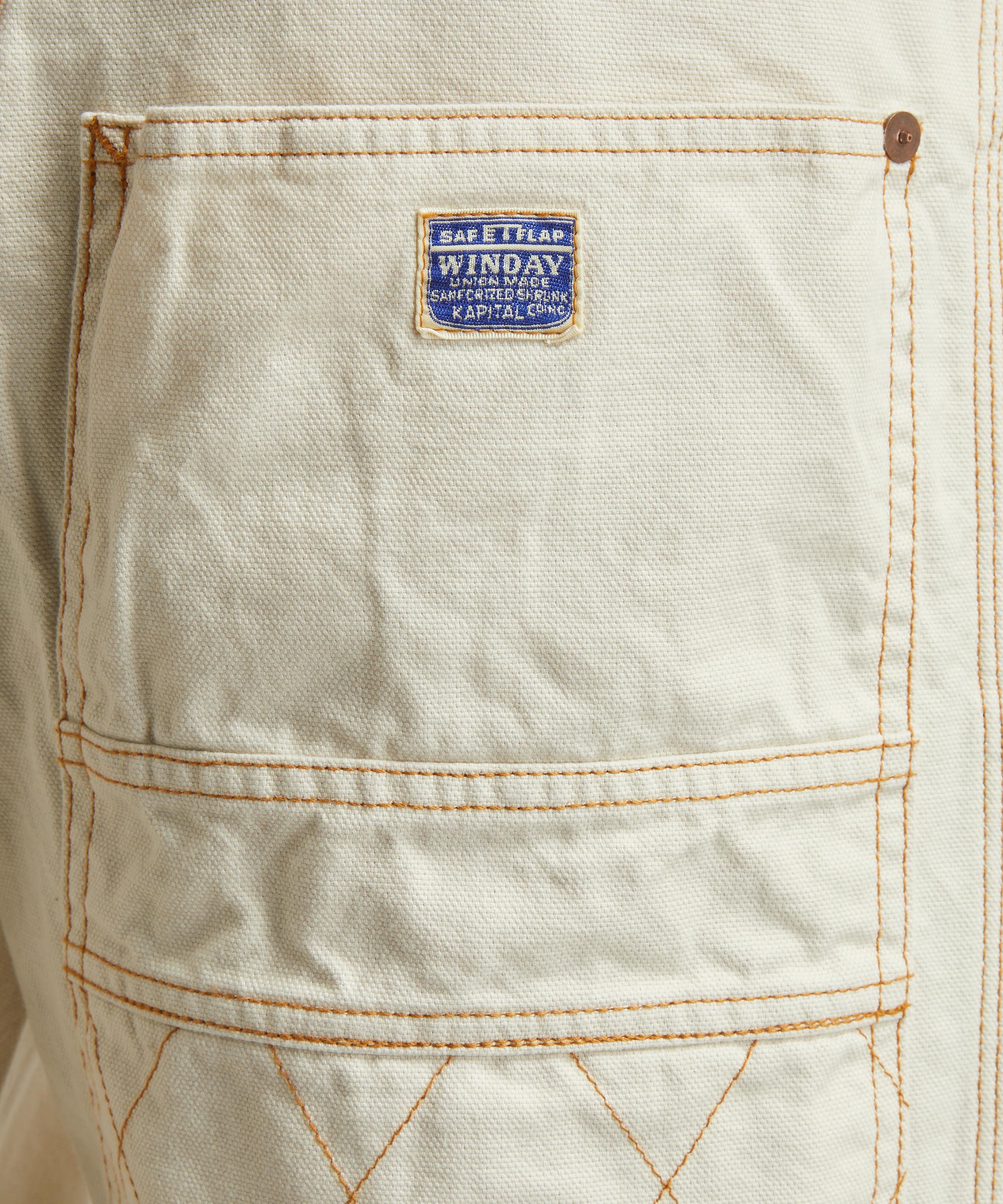 Kapital - Light Canvas LUMBER Trousers image number 4
