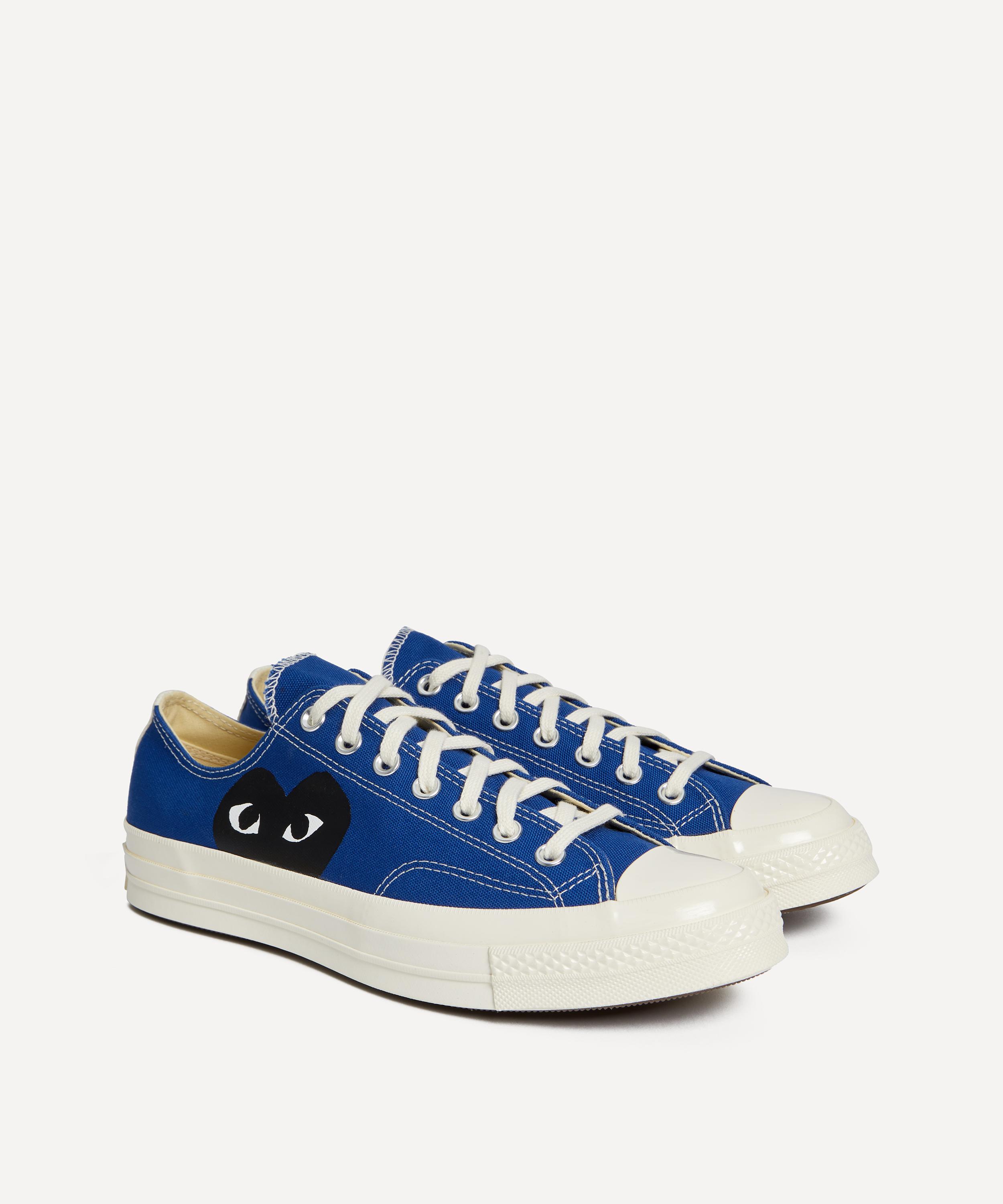 Comme des Garçons Play - x Converse 70s Canvas Low-Top Trainers