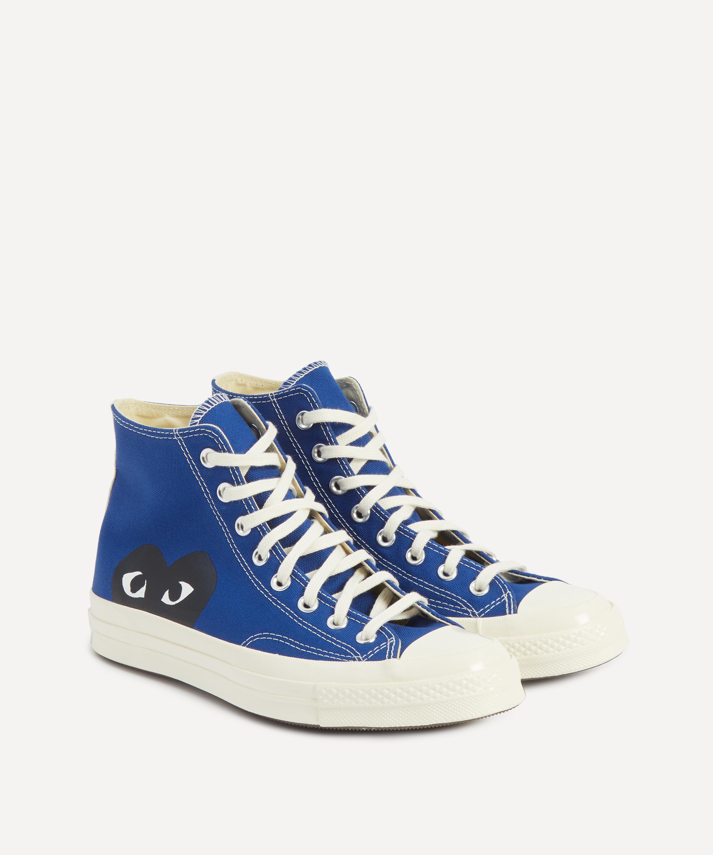 Comme des Garçons Play - x Converse The Chuck Taylor All Star 70s Canvas High-Top Trainers image number 0