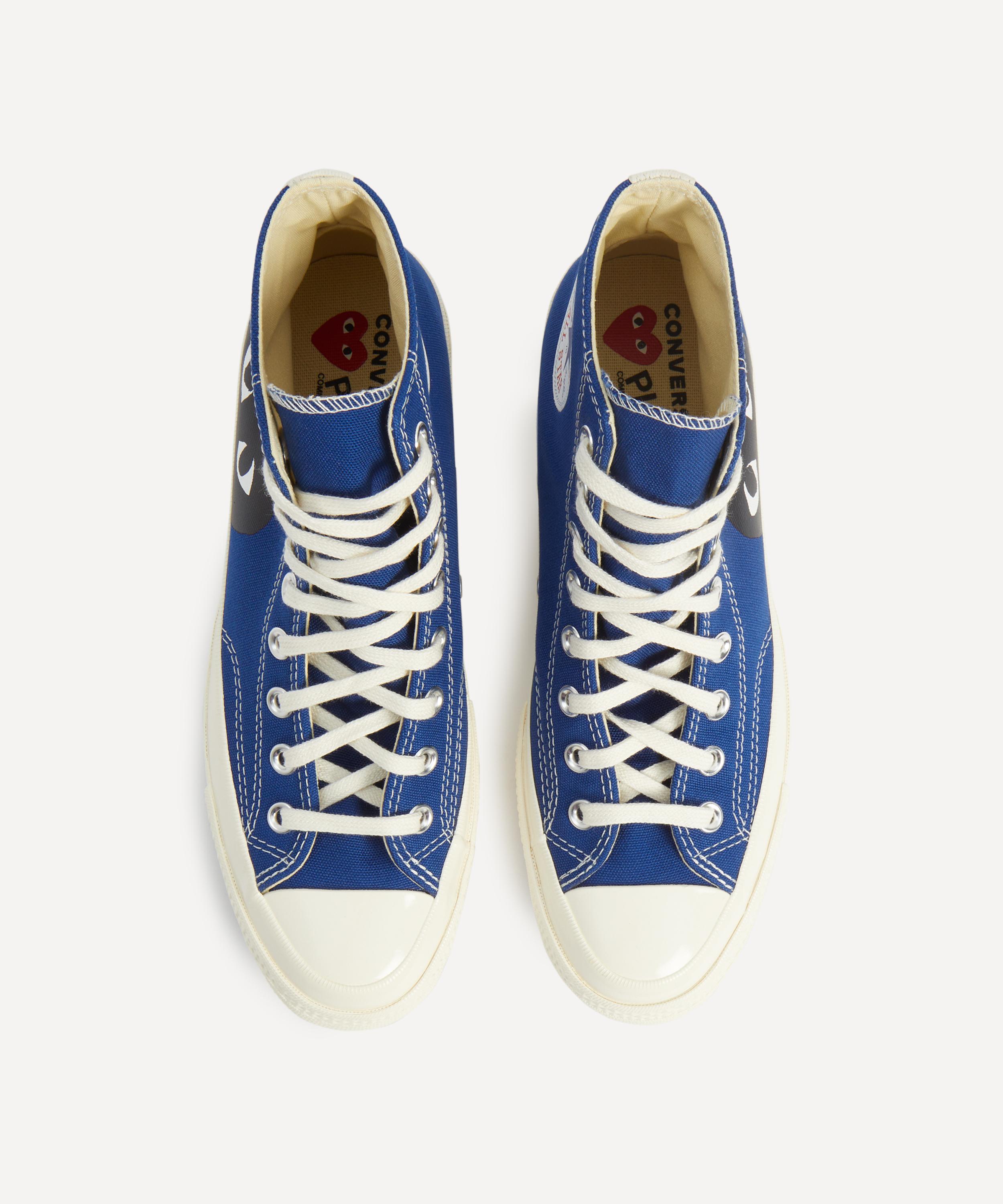 Comme des Garçons Play - x Converse The Chuck Taylor All Star 70s Canvas High-Top Trainers image number 1