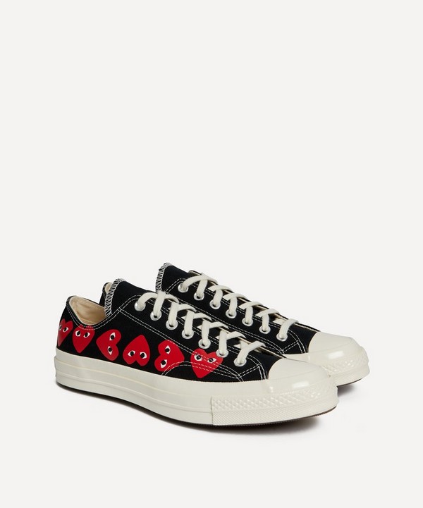Comme des Garçons Play - x Converse The Chuck Taylor All Star 70s Canvas Low-Top Trainers
