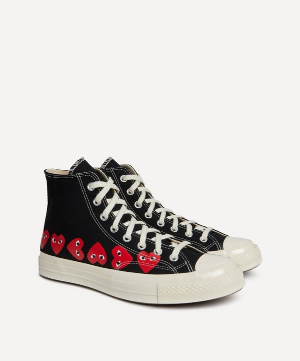 Comme des Garçons Play - x Converse The Chuck Taylor All Star 70s Canvas High-Top Trainers