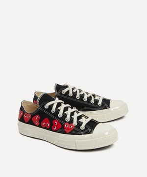 x Converse 70s Canvas Multi-Heart Low-Top Trainers