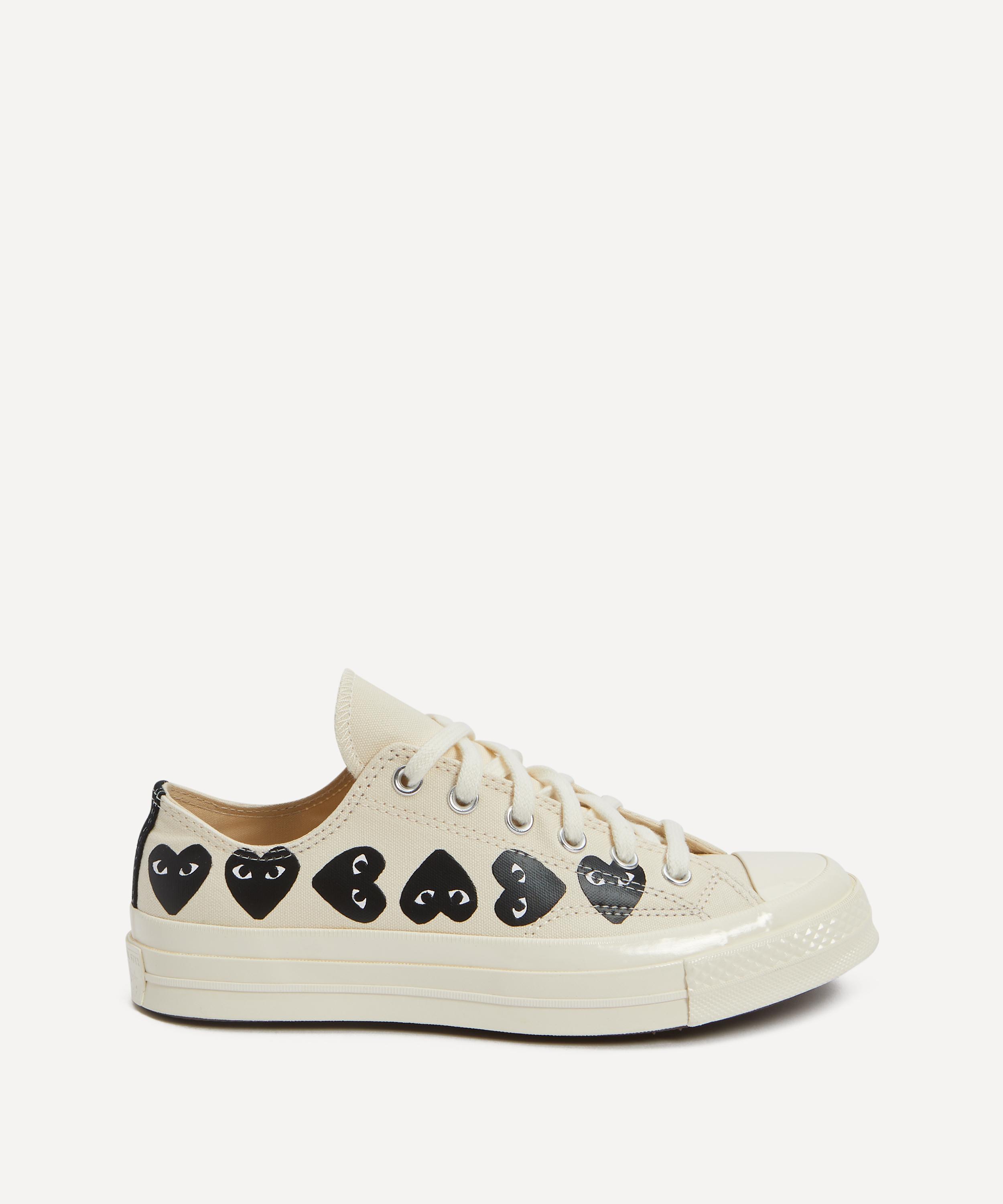 Comme des garcons store multi heart converse womens