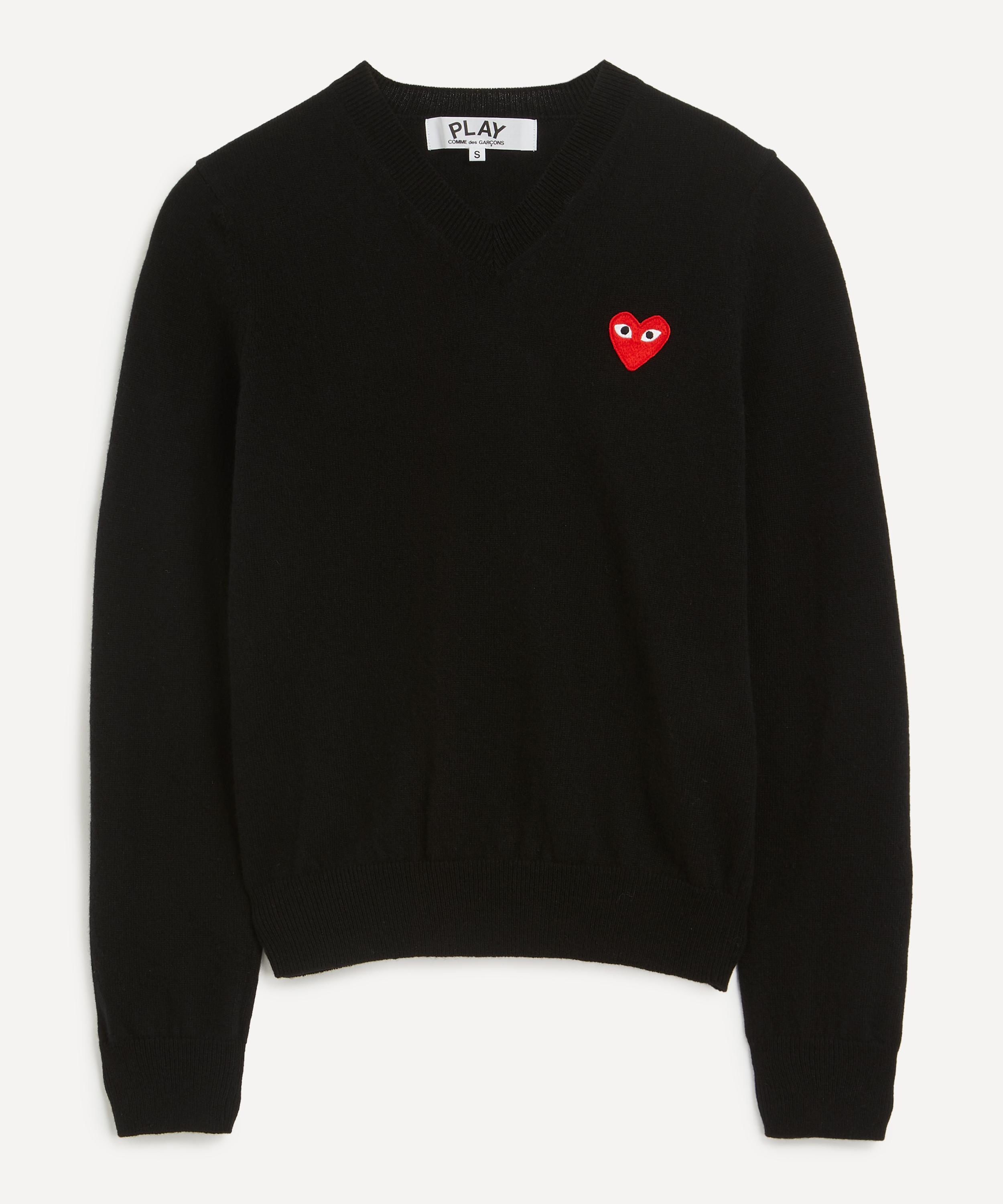 Comme des Garçons Play - V-Neck Pullover image number 0