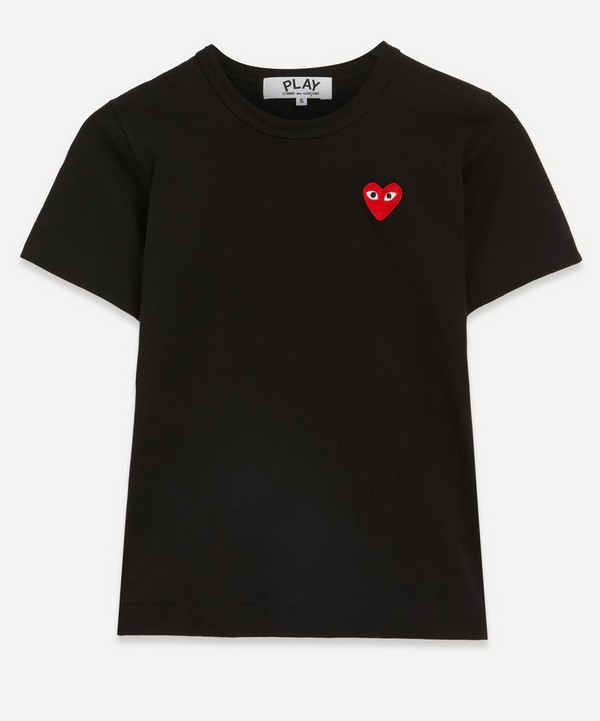Comme des Garçons Play - Black Heart Appliqué T-Shirt