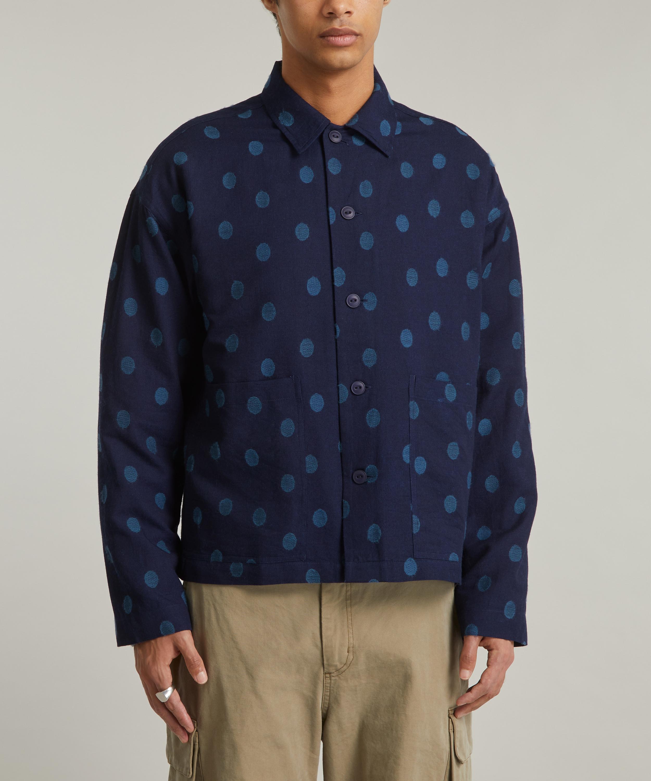 YMC - PJ Polka Dot Overshirt image number 2