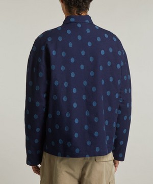 YMC - PJ Polka Dot Overshirt image number 3