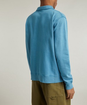 YMC - Sugden Loopback Cotton Sweatshirt image number 3