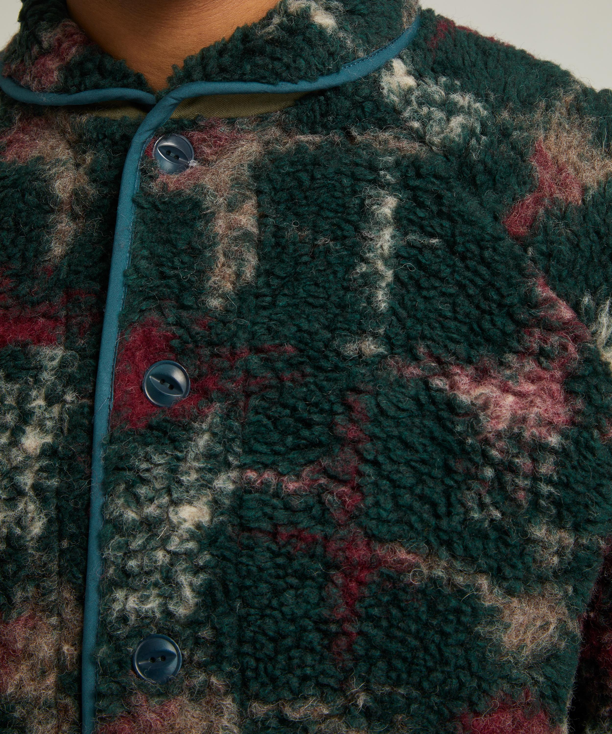 YMC - Beach Jacquard Fleece Jacket image number 4