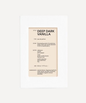 D.S. & Durga - Deep Dark Vanilla Eau de Parfum 50ml image number 1