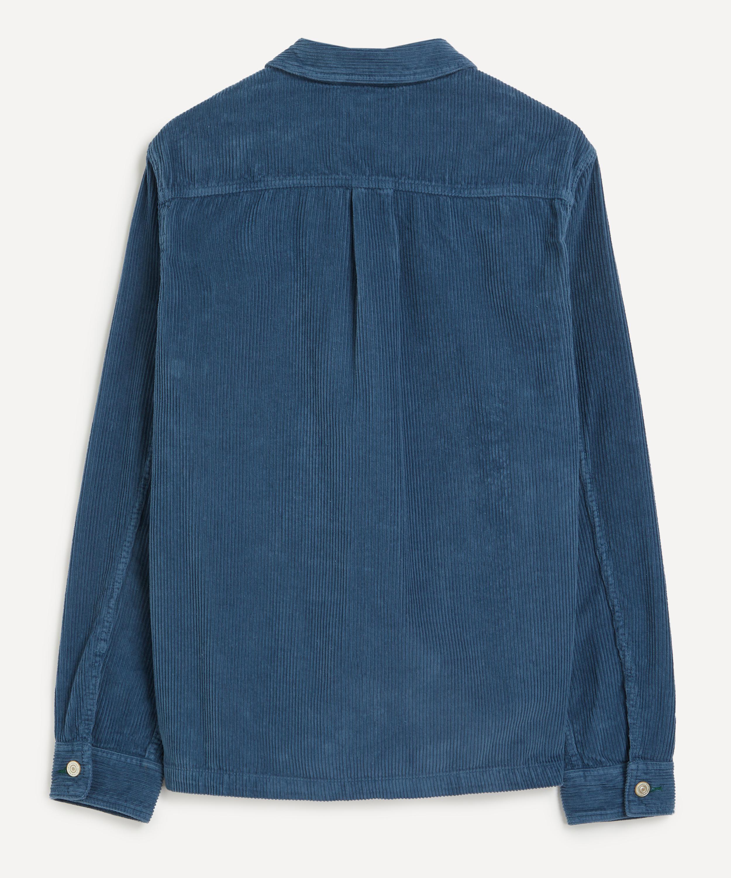 Paul Smith - Indigo Cord Overshirt image number 2