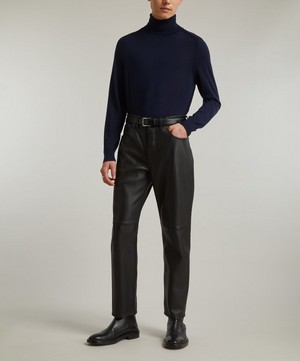 Paul Smith - Merino Wool Roll-Neck Jumper image number 1
