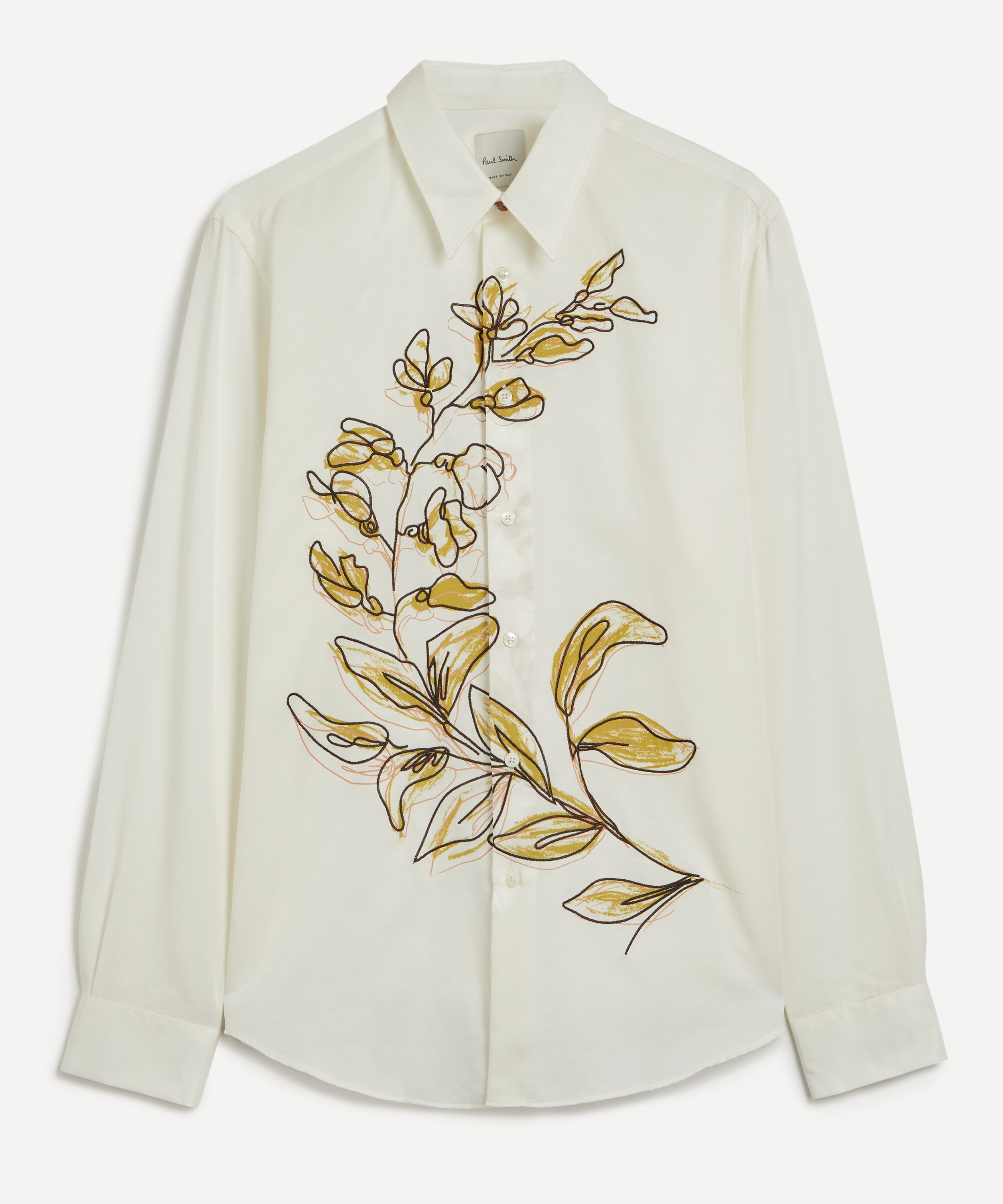Paul Smith Embroidered Laurel Shirt | Liberty