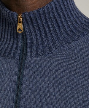 Paul Smith - Lambswool Zip-Up Sweatshirt image number 4