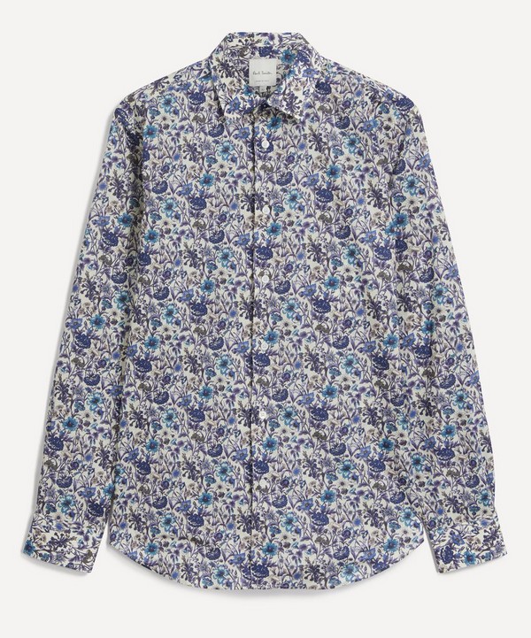 Paul Smith - Tailored-Fit Liberty Floral Shirt image number null