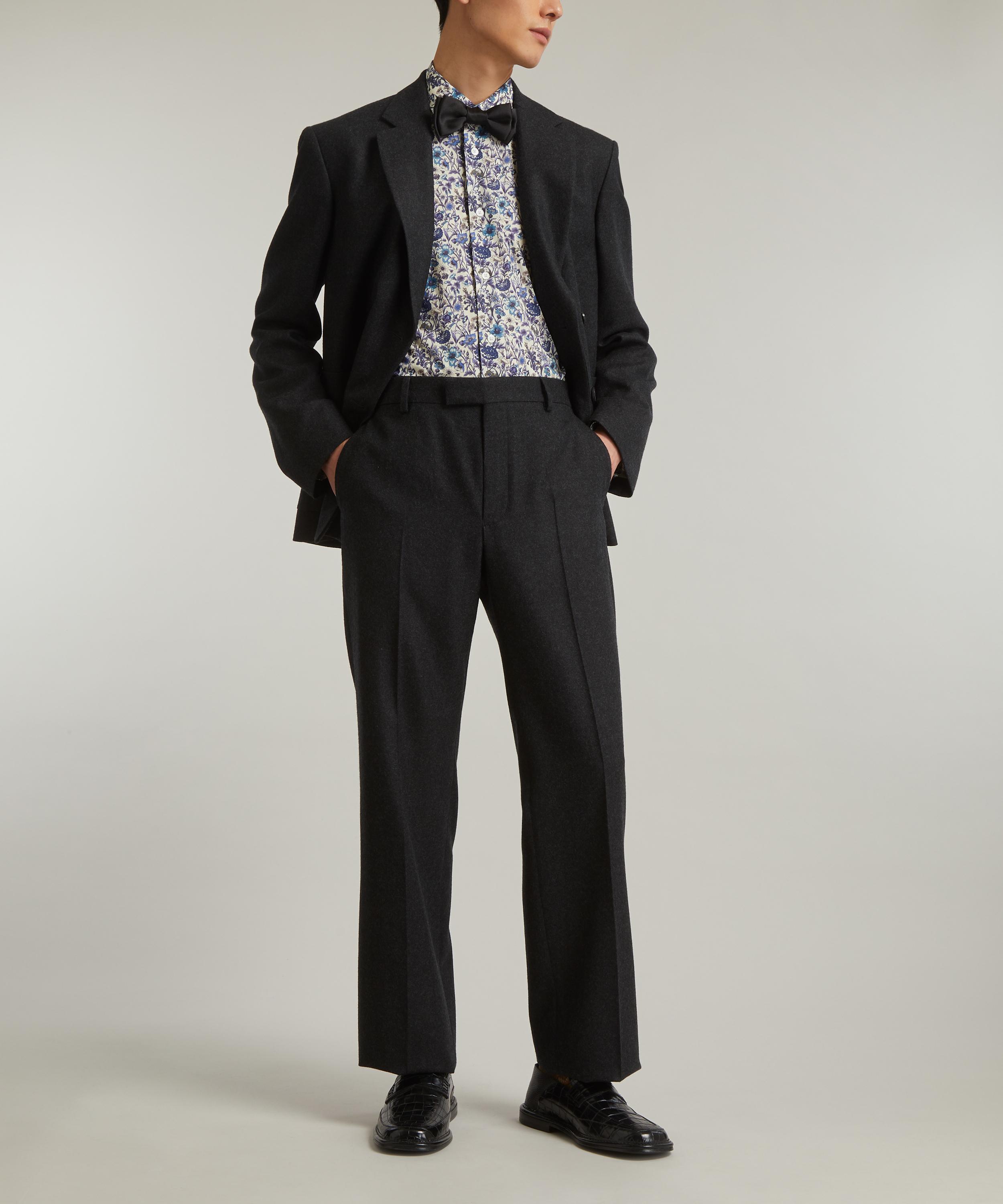 Black suit floral shirt online