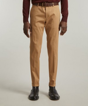 Paul Smith - Slim-Fit Cotton-Stretch Chino Trousers image number 2