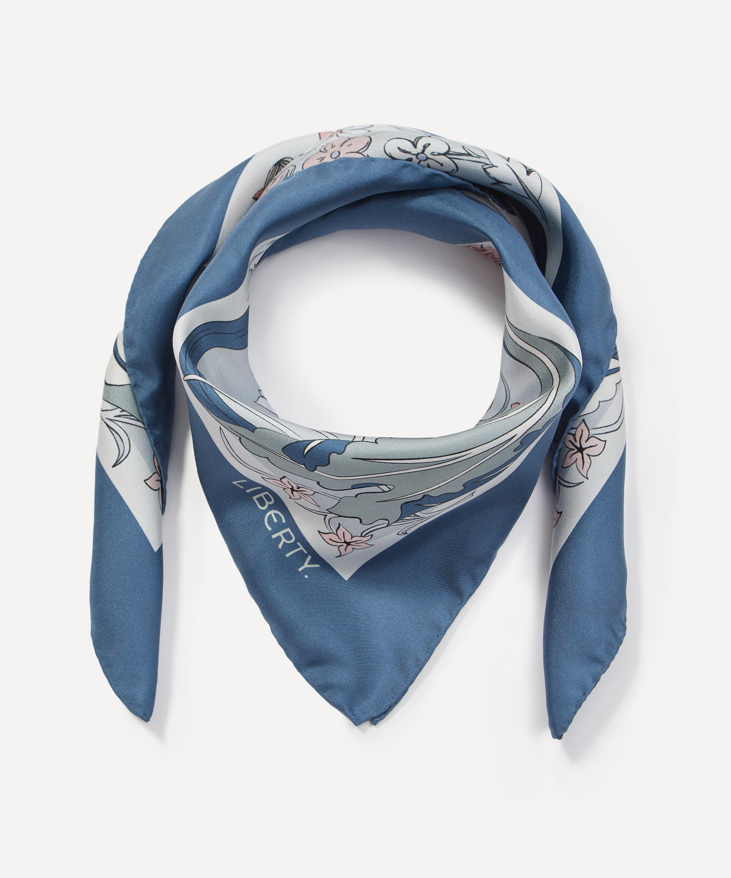 Liberty - May’s Garden 70x70 Silk Scarf image number 2