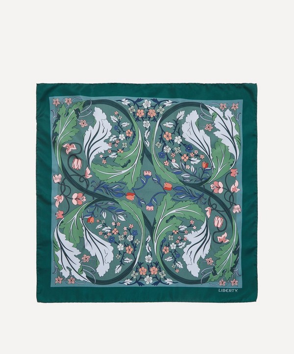 Liberty - May’s Garden 70x70 Silk Scarf image number null