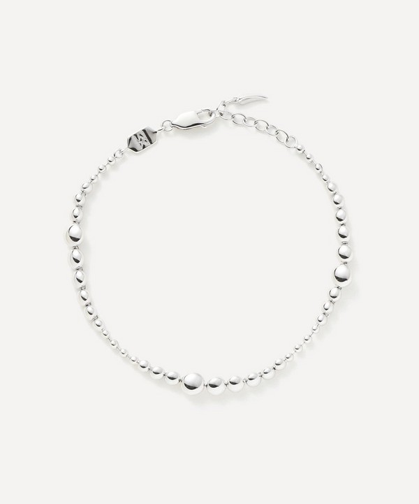 Missoma - Sterling Silver Articulated Beaded Bracelet image number null