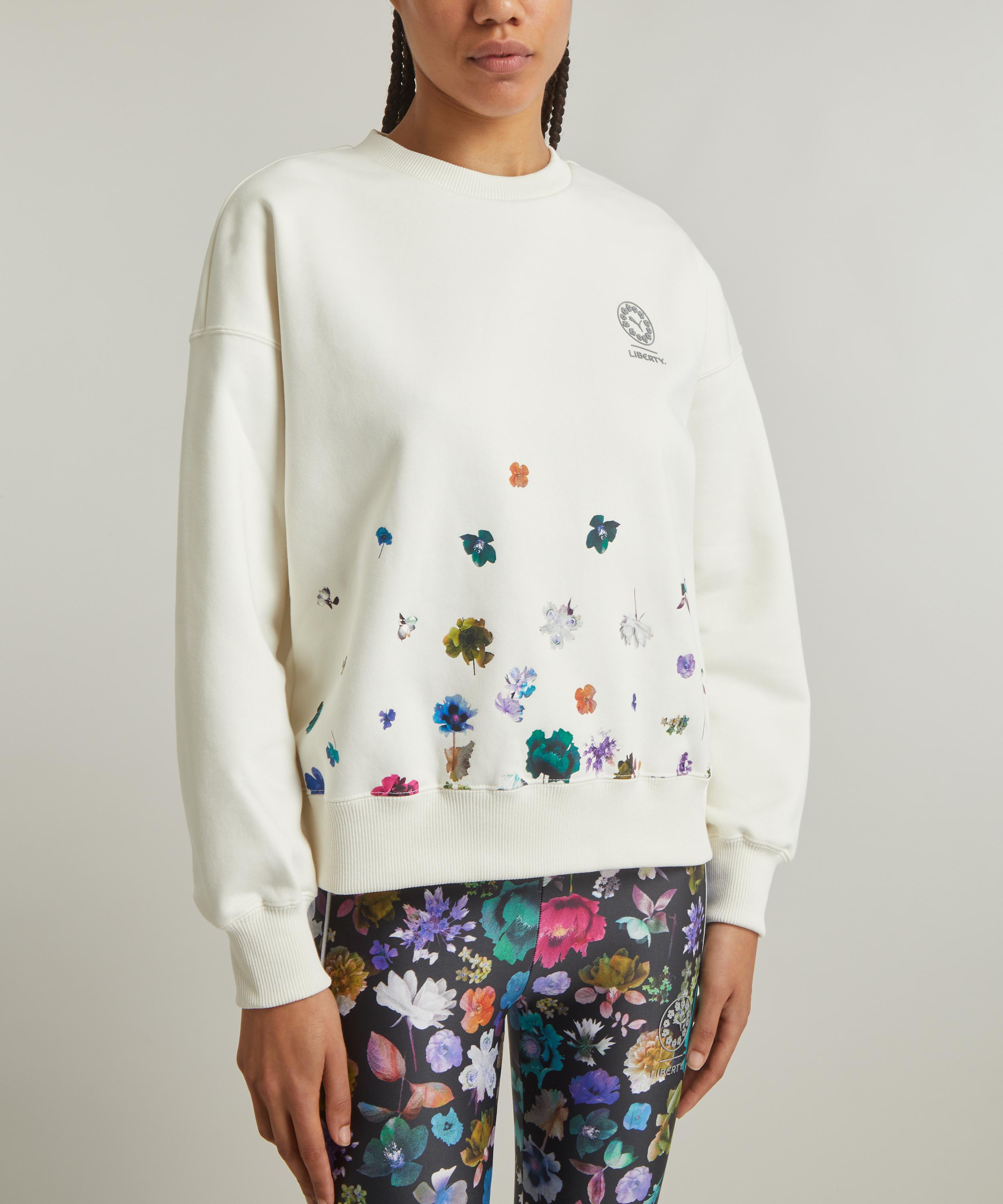 PUMA x Liberty Oversized Crew-Neck Sweatshirt