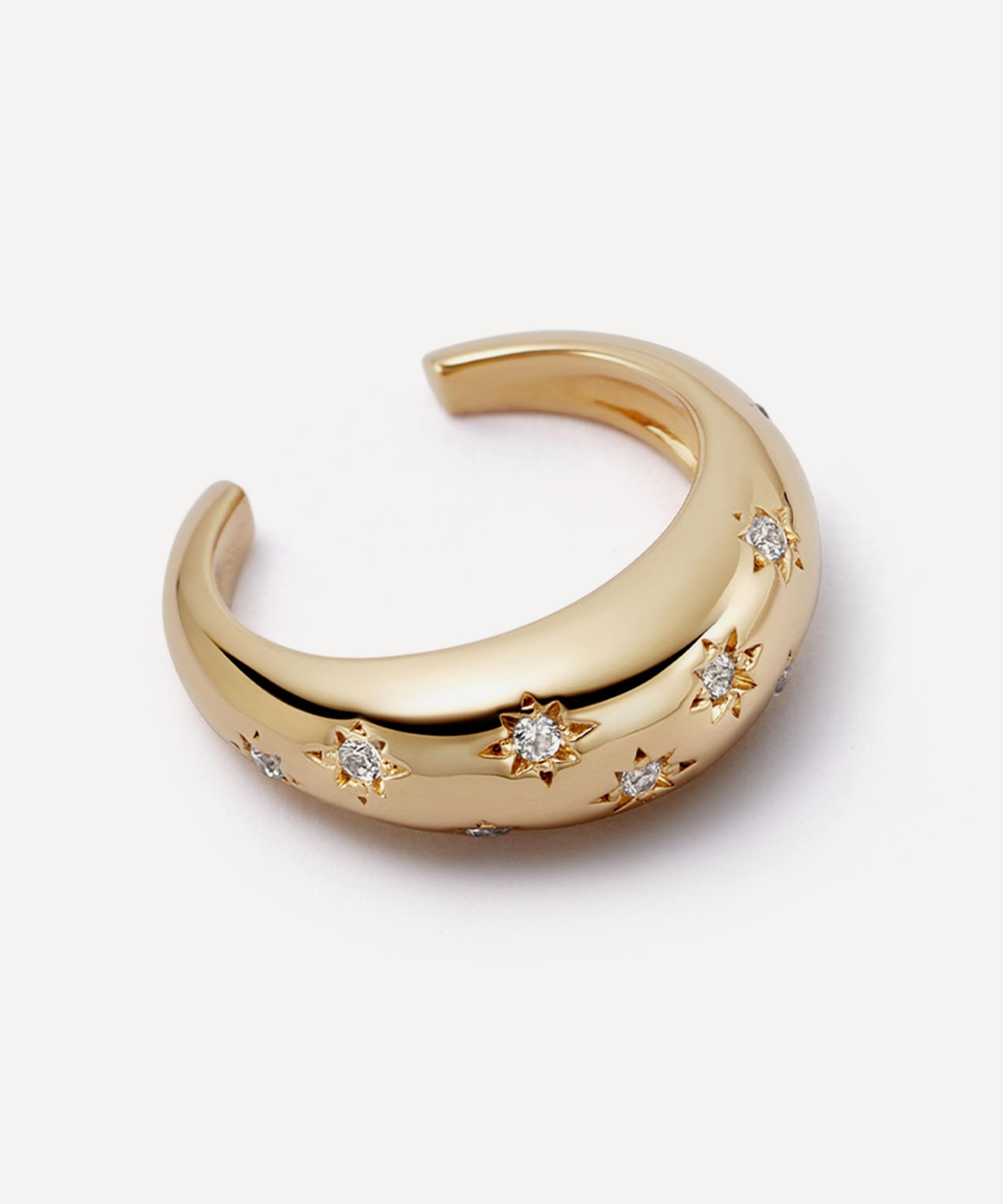 Astley Clarke - 18ct Gold-Plated Vermeil Silver Celestial Ear Cuff