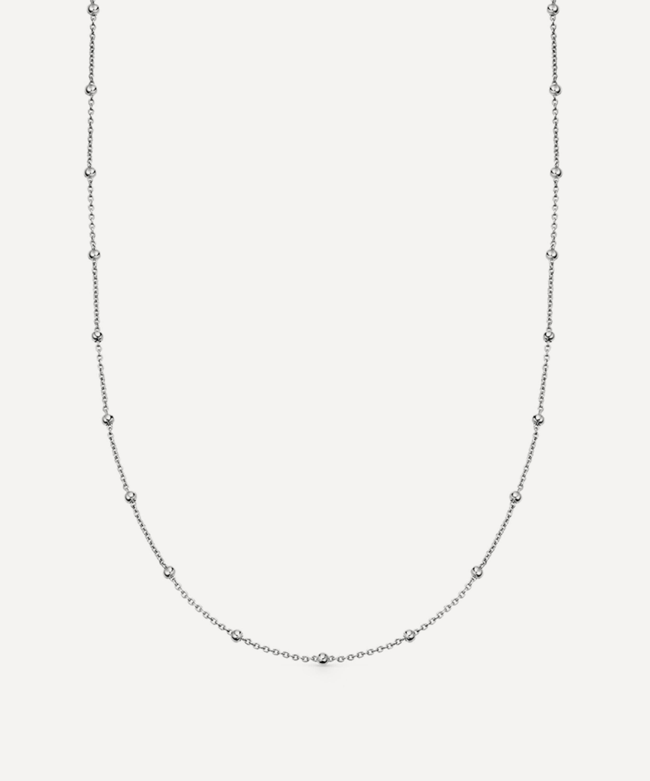 Astley Clarke - Sterling Silver Aurora Station Necklace image number 0