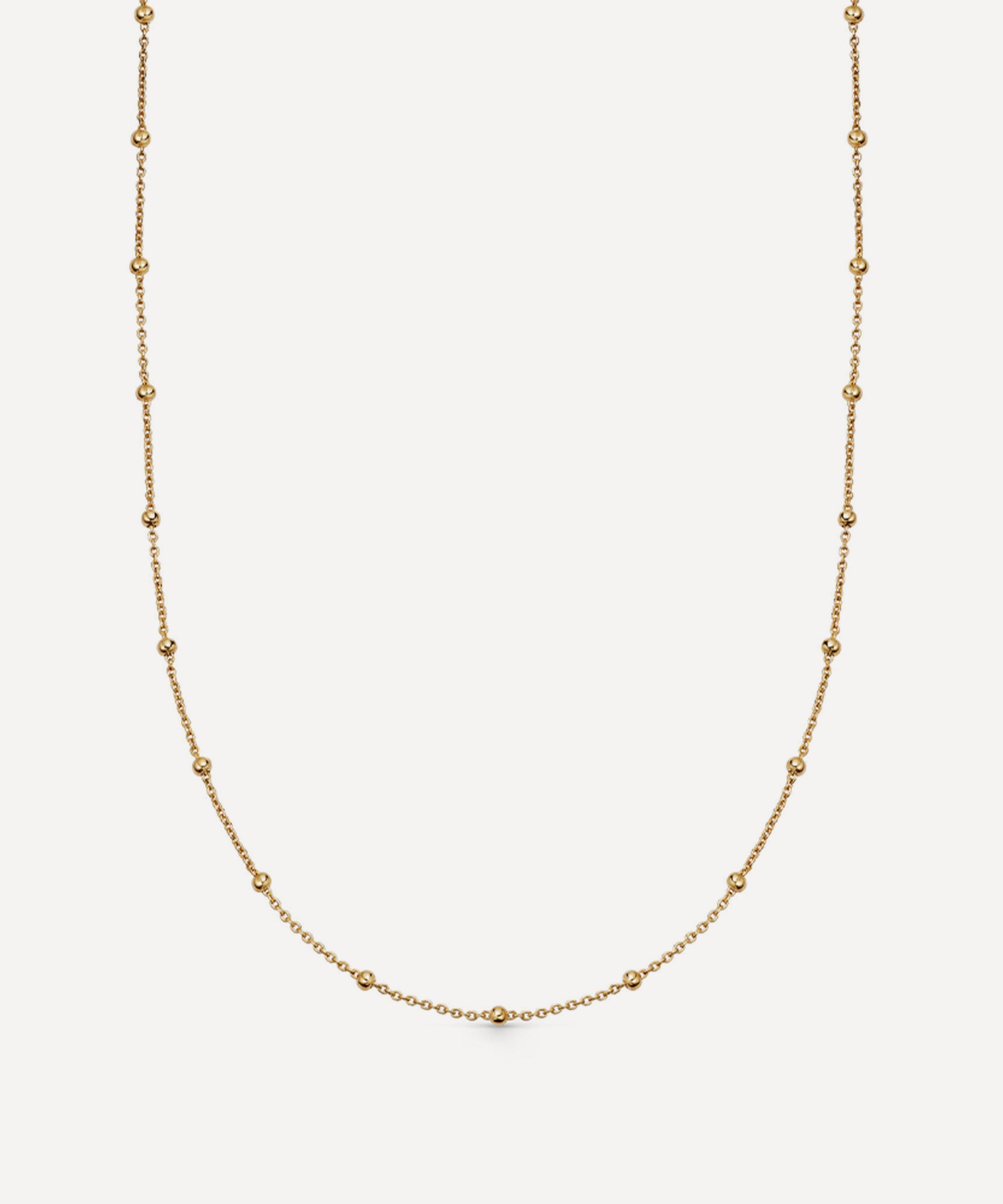 Astley Clarke - 18ct Gold-Plated Vermeil Silver Aurora Station Necklace