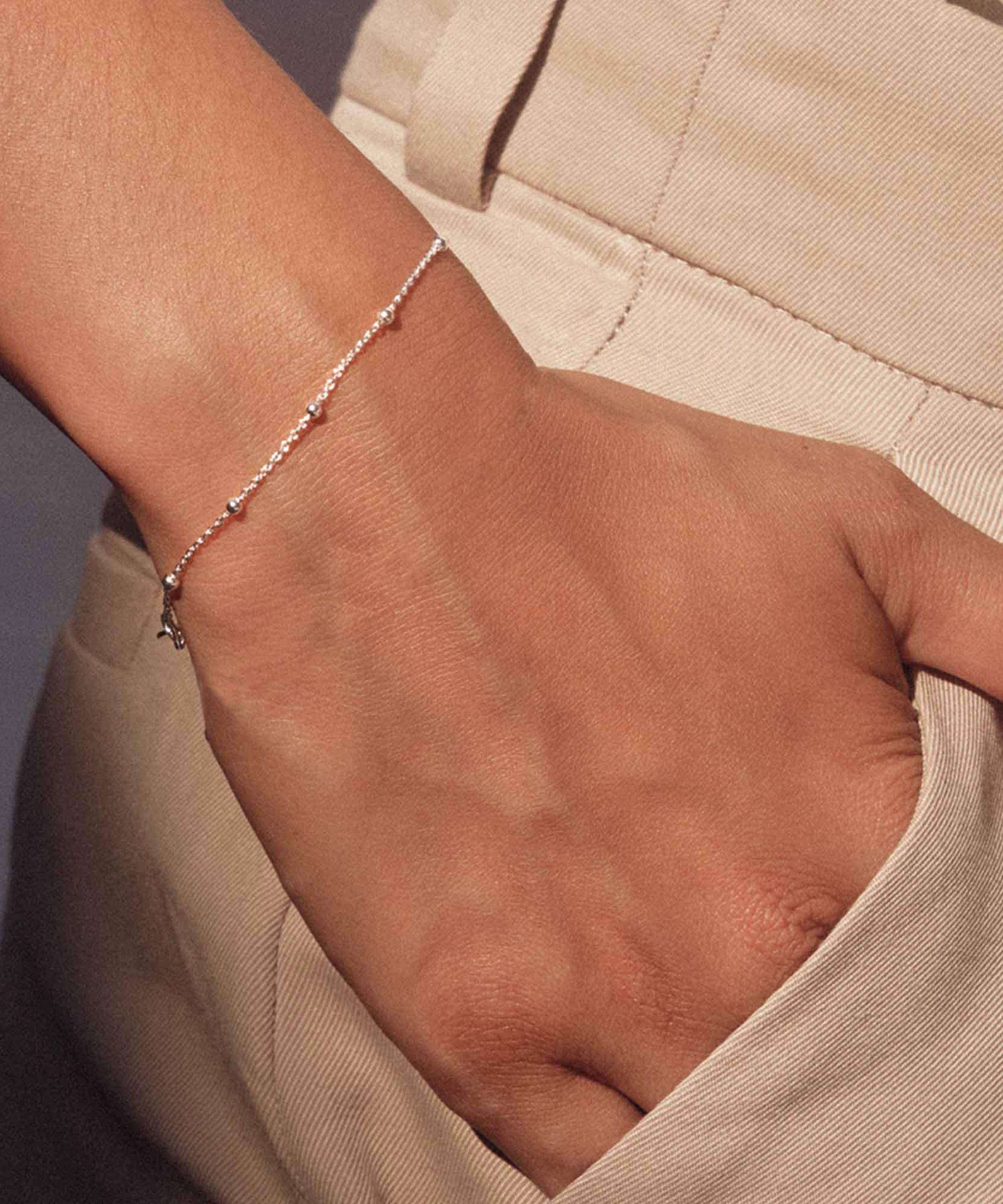 Astley Clarke - Sterling Silver Aurora Station Bracelet image number 1