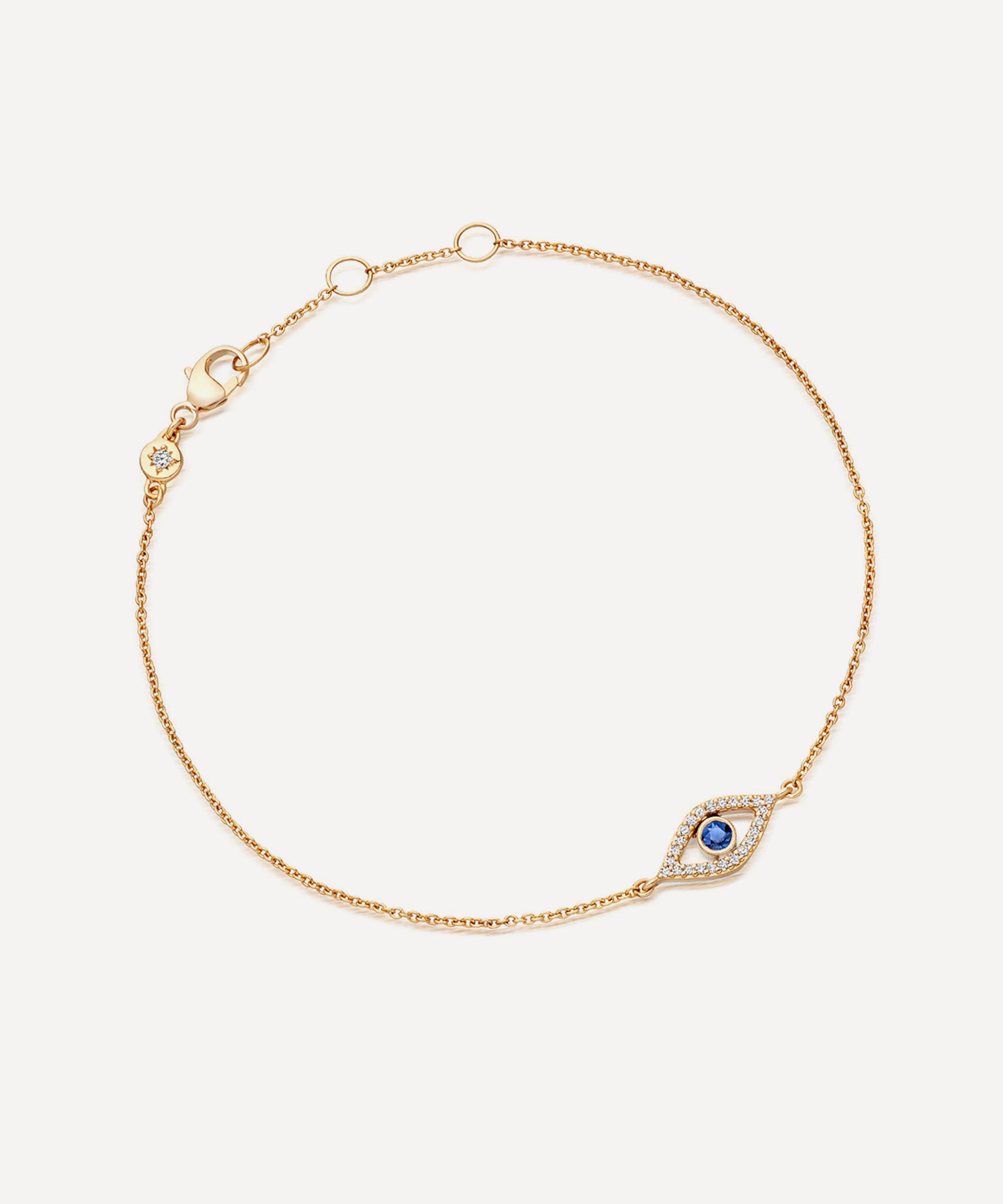 Astley Clarke - 14ct Gold Icon Aura Evil Eye Bracelet image number 0