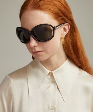 Tom Ford - Oversized Butterfly Sunglasses image number 1