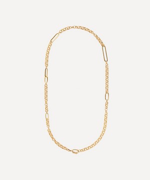 Selim Mouzannar - 18ct Gold Kastak Double Chain Necklace image number 0