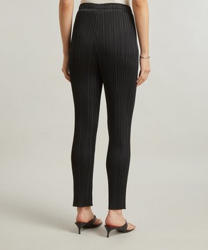 Pleats Please Issey Miyake - Pleated Cropped Trousers image number 3