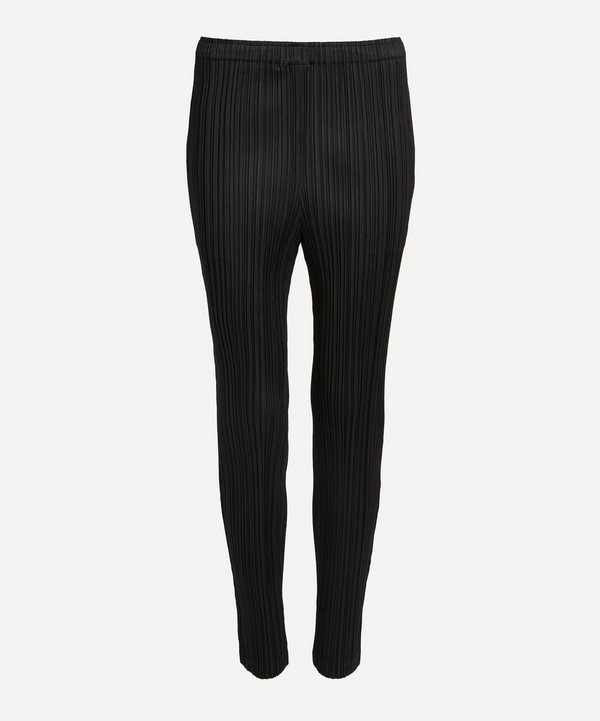 Pleats Please Issey Miyake - THICKER Slim Fit Pleated Trousers 2 image number null