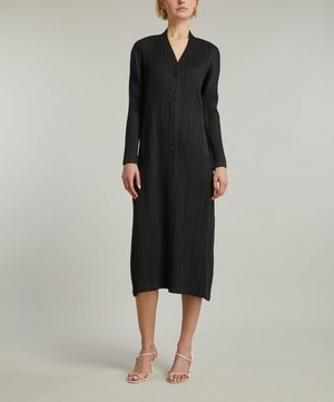 Pleats Please Issey Miyake - MONTHLY COLOURS DECEMBER Long Coat image number 2