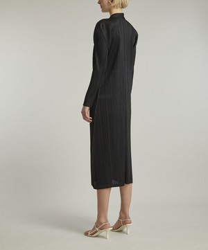 Pleats Please Issey Miyake - MONTHLY COLOURS DECEMBER Long Coat image number 3