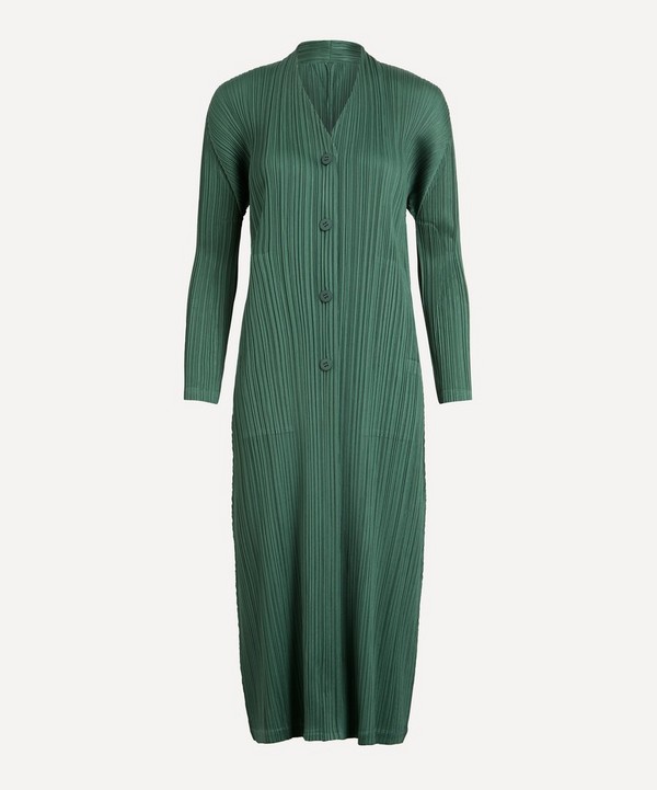 Pleats Please Issey Miyake - MONTHLY COLOURS DECEMBER Long Coat image number null