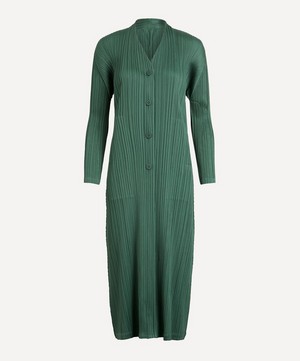 Pleats Please Issey Miyake - MONTHLY COLOURS DECEMBER Long Coat image number 0
