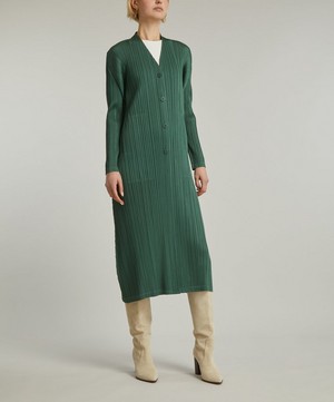 Pleats Please Issey Miyake - MONTHLY COLOURS DECEMBER Long Coat image number 1
