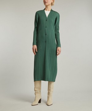 Pleats Please Issey Miyake - MONTHLY COLOURS DECEMBER Long Coat image number 2