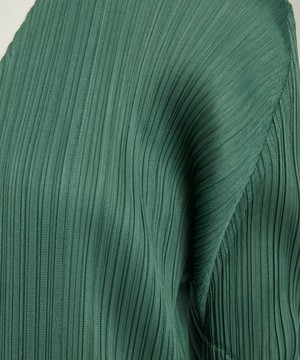 Pleats Please Issey Miyake - MONTHLY COLOURS DECEMBER Long Coat image number 4
