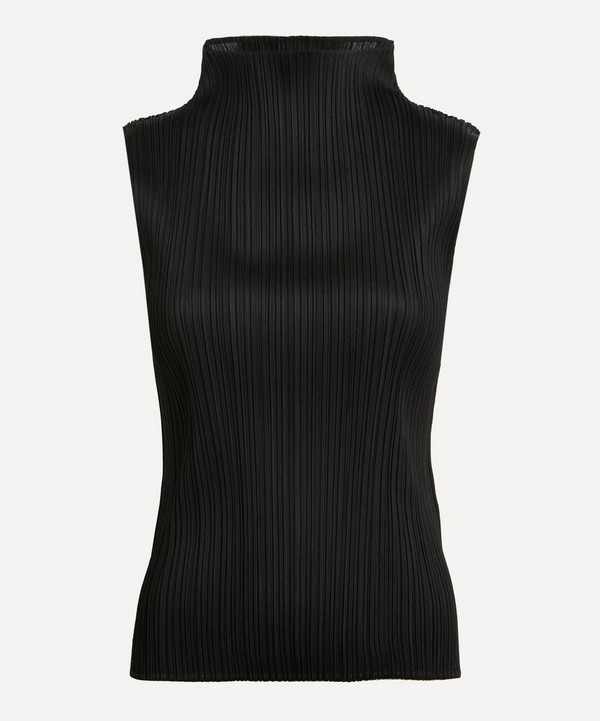 Pleats Please Issey Miyake - MONTHLY COLOURS NOVEMBER Pleated Sleeveless Top image number null