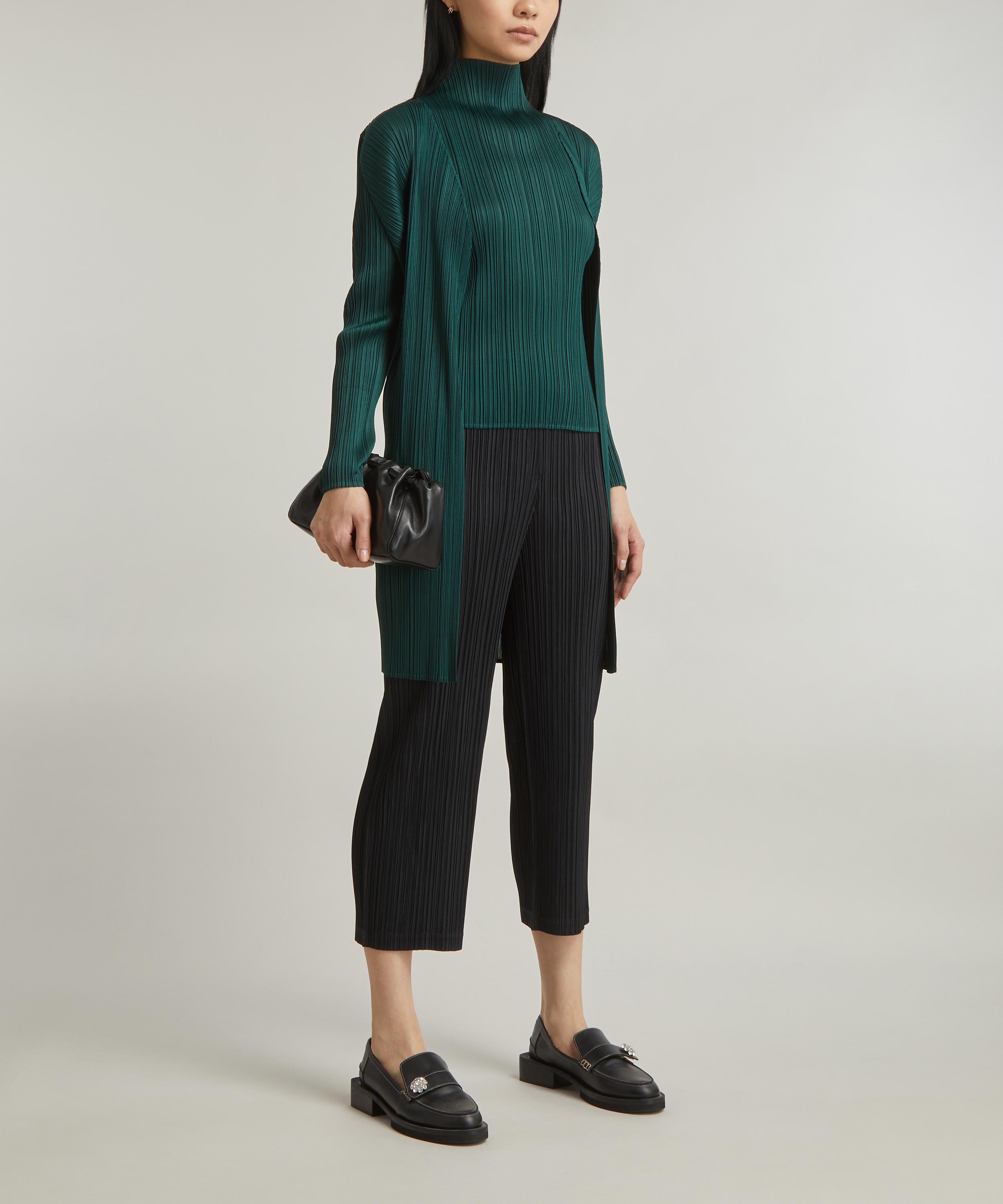 Pleats Please Issey Miyake - MONTHLY COLOURS OCTOBER Pleated Coat image number 1