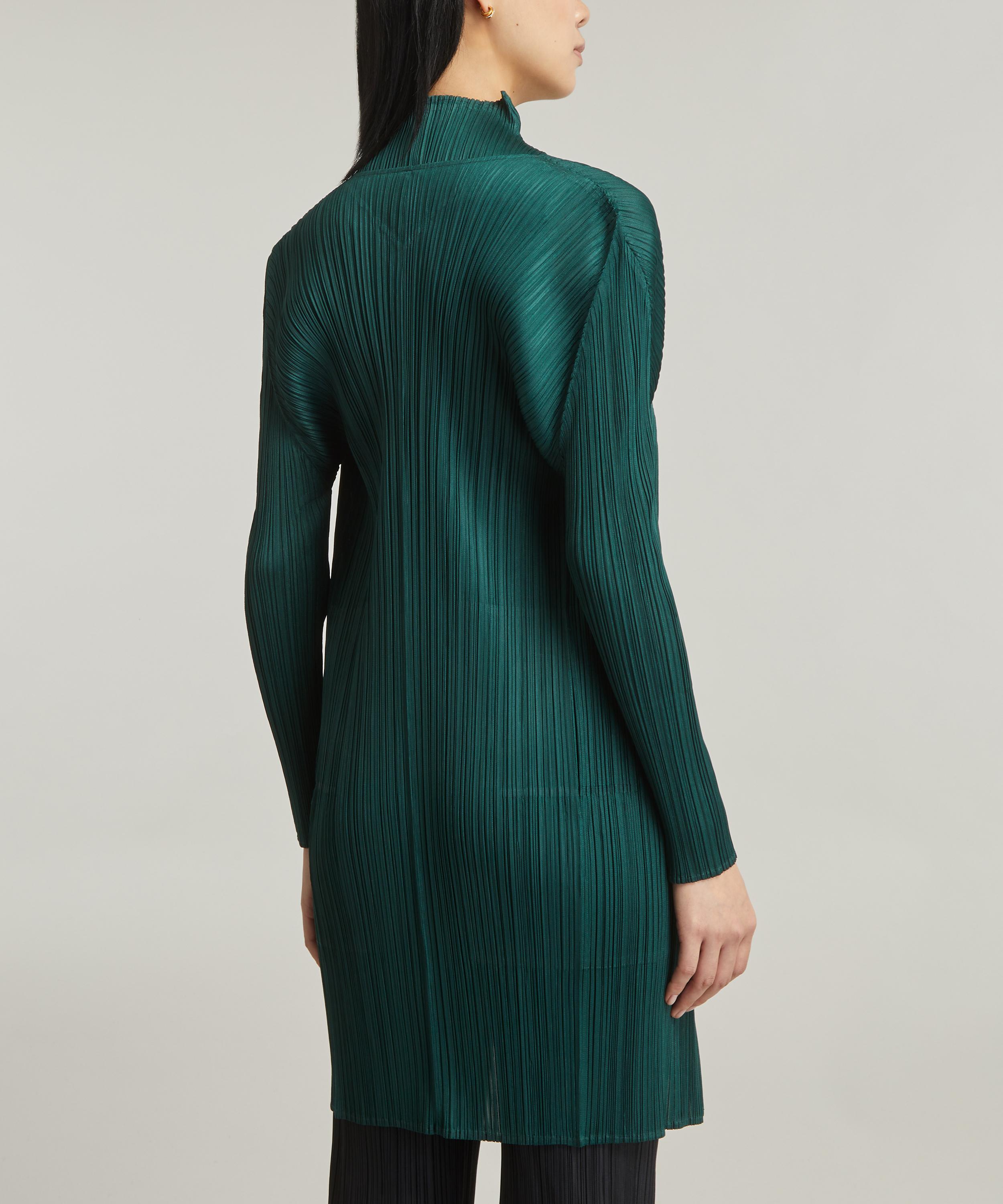 Pleats Please Issey Miyake - MONTHLY COLOURS OCTOBER Pleated Coat image number 3