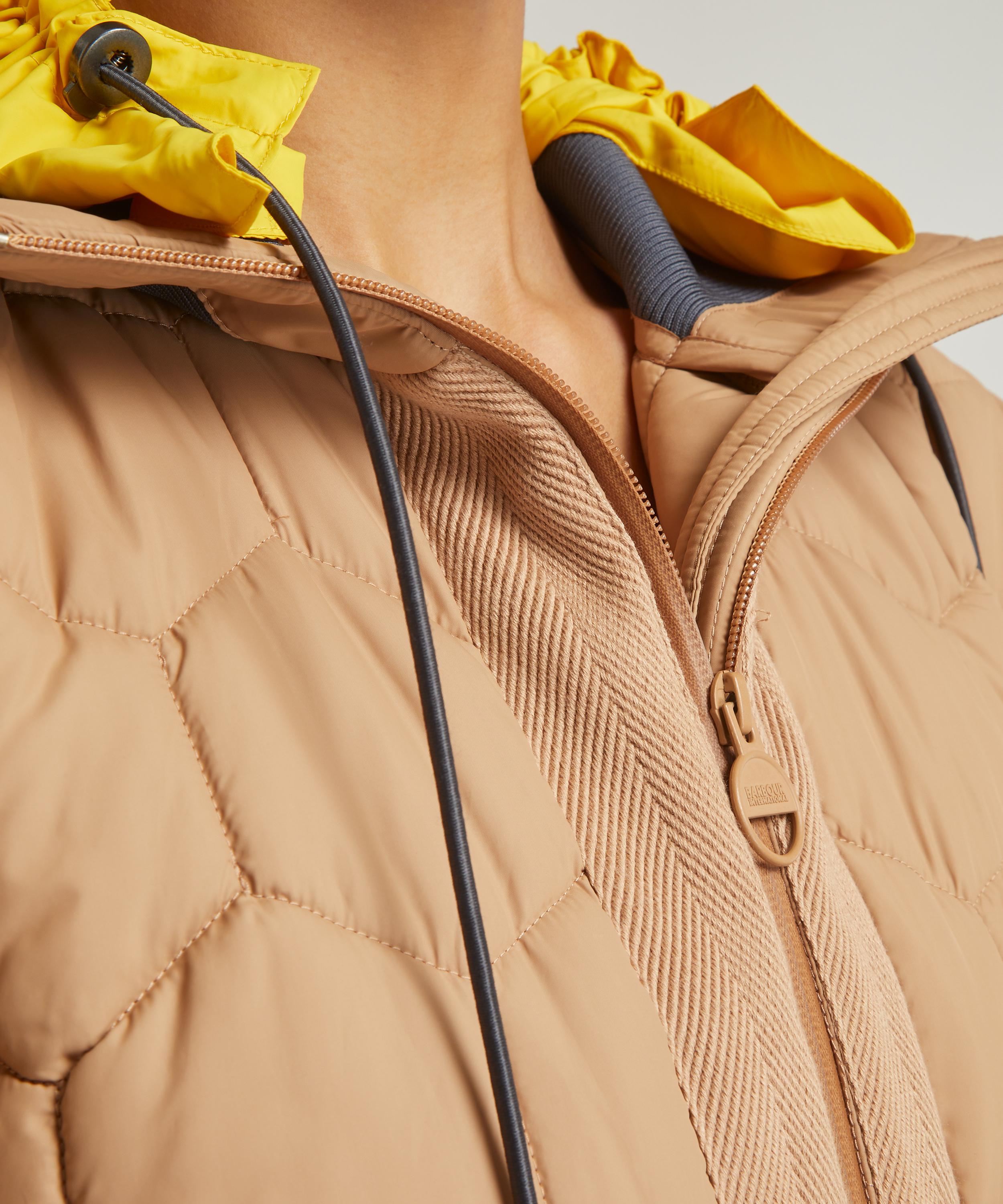 Barbour cheap yellow gilet