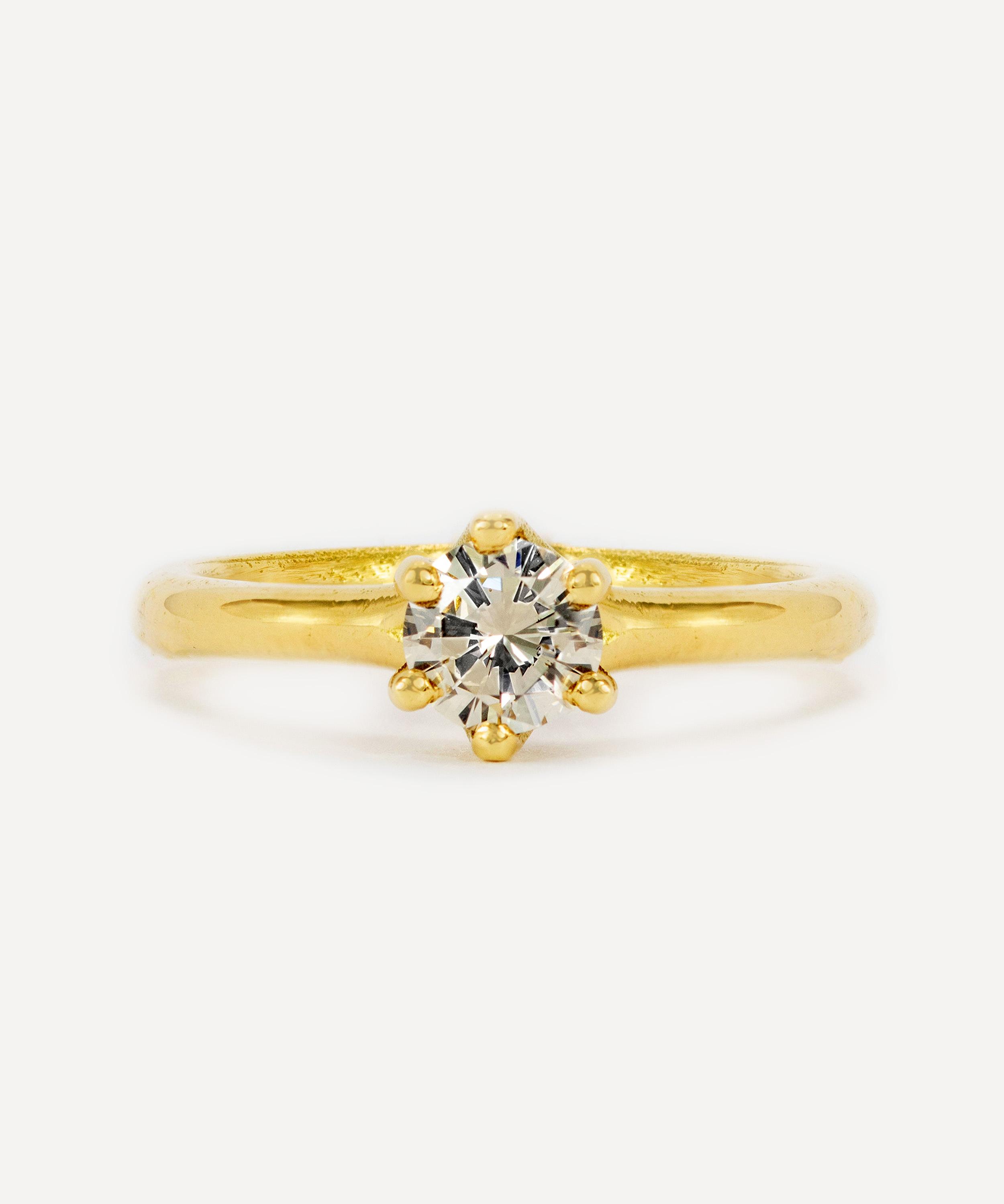 Kojis - 18ct Gold Classic Diamond Ring image number 0