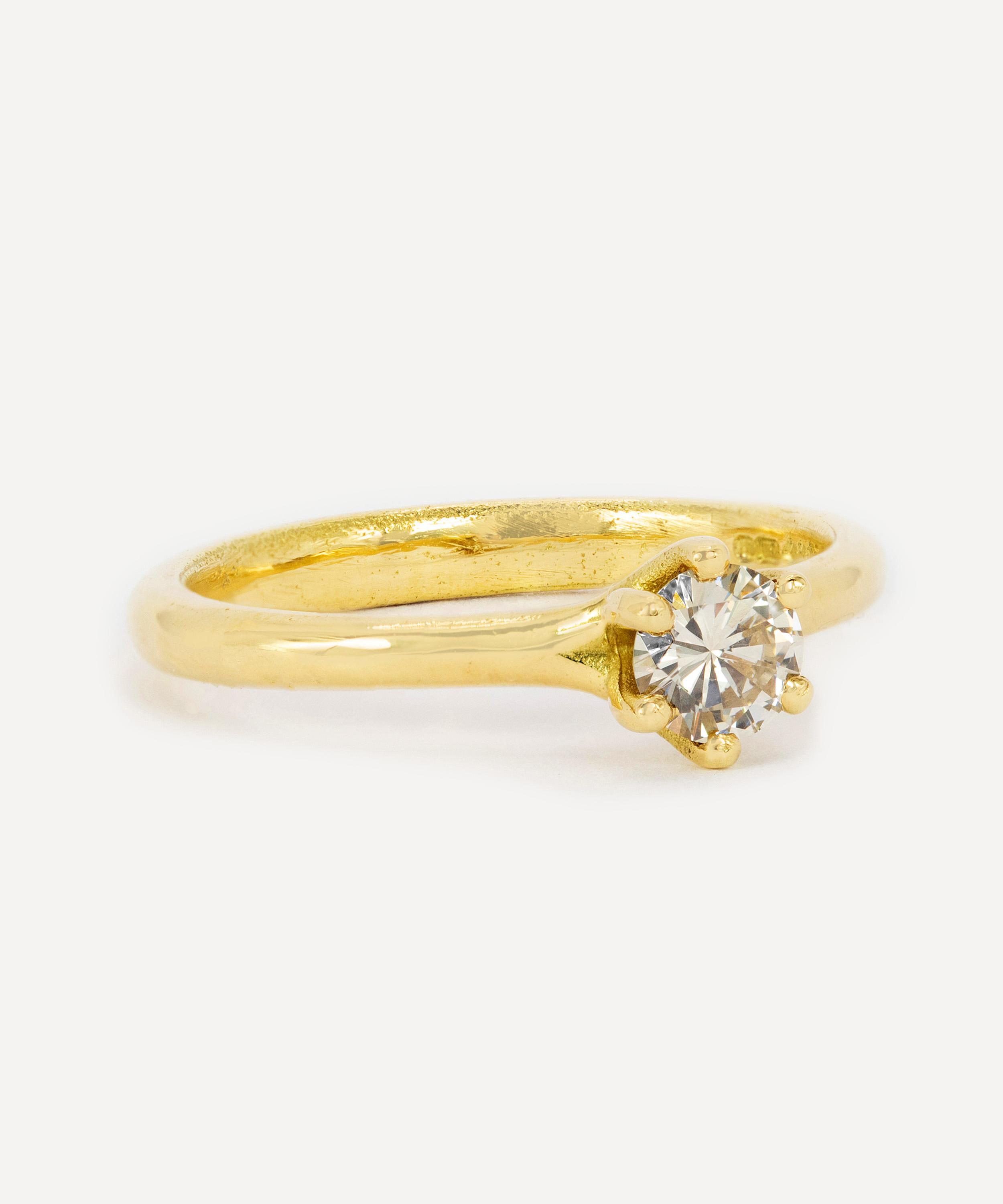 Kojis - 18ct Gold Classic Diamond Ring image number 1