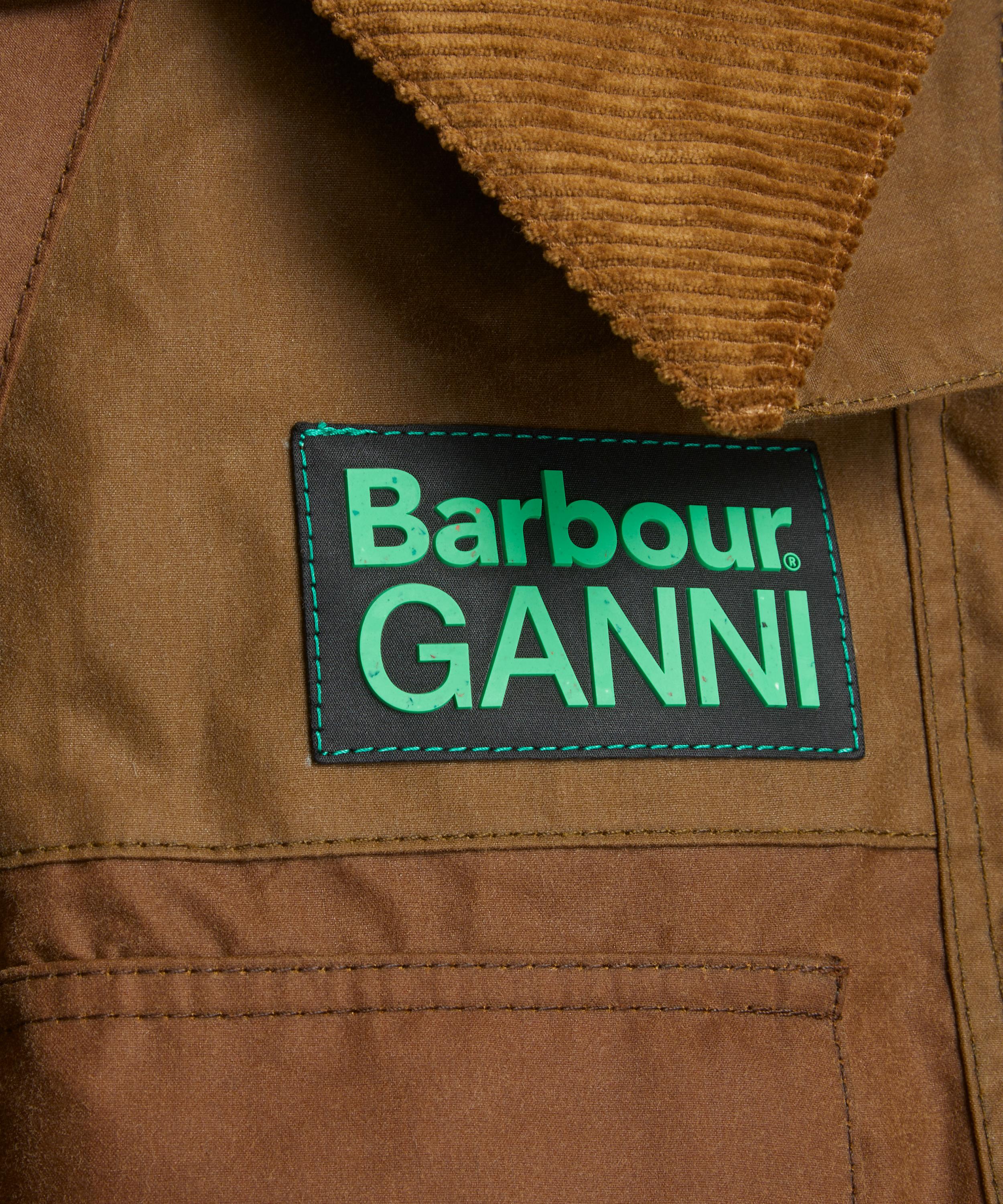 Barbour - x GANNI Spey Wax Jacket image number 4
