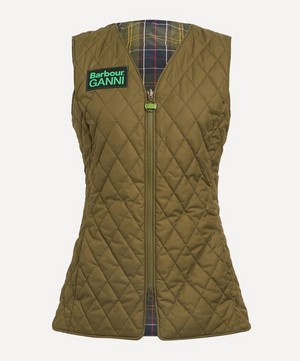 Barbour - x GANNI Betty Reversible Liner image number 0